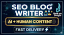 write SEO optimized blog posts and articles using ai with human touch
