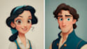do disney cartoon portrait