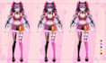 design live2d model anime 2d vtuber model custom vtuber model 3d vtuber rigging