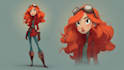 design 2d cartoon character