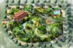 make property and plat map, site plan, landscape design, and rendering