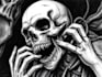 draw detailed dark art illustration