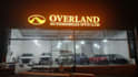 create commercial signage visualization with day night presentation render