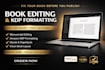 do book editing and formatting, manuscript formatting, developmental book editor