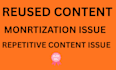 fix youtube reused content issues with a appeal video