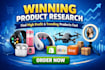 find profitable winning products for dropshipping