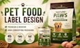 design a specialized pet food packaging