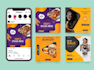 create modern social media post design for your brand