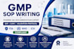 create gmp compliant sop, QA and regulatory documentation