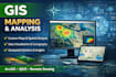 do gis mapping, remote sensing analysis and spatial data processing