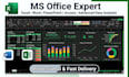 create professional ms office documents spreadsheets and presentations