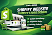 build , shopify website shopify store design