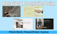 do presentation design power point template pitch desk design keynote