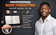 ebook formatting book proofread for amazon KDP ingramspark and lulu publishing