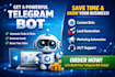 build telegram bot to automate tasks and boost your sales