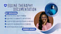 create equine therapy documentation, intake forms, waivers and treatments plans