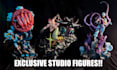 3d print and paint exclusive anime studio models