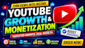 do promotion for youtube channel monetization