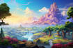 make landscape concept art