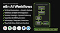 build n8n ai automation workflows with webhooks and API integrations