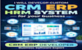 develop a custom CRM, erp, and hrm system for your business