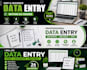 do fast and accurate data entry, copy paste, and typing work