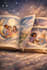 create whimsical and magical bedtime illustrations featuring diverse characters