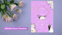 create modern wedding invitation cards and templates