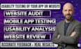 provide expert website testing, app testing, and user experience analysis