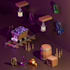 create optimized 3d game props and low poly assets