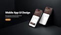 design a mobile app UI UX in figma