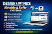 design and optimize airtable databases and softr applications