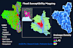 create flood risk maps and spatial analysis using gis