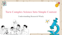 write professional biology and biotechnology articles