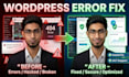 fix wordpress bugs errors and issues
