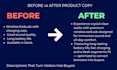 write SEO product descriptions that sell