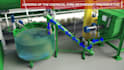 create 3d industrial process animation machinery workflow 3d explainer video