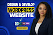 design wordpress website, wordpress business website