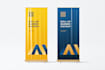 design professional roll up banner, retractable event signage