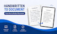 provide translation, data entry and handwritten document conversion