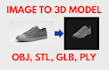 convert your image into a 3d model