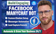 build manychat bot develop facebook manychat automation for your business