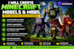 create minecraft models and mobs with animations using blockbench