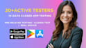provide 12 tester do qa testing  andriod app tester for google play console