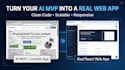 convert your ai generated app or prototype into a real nextjs web app
