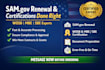 renew your sam gov registration and handle sba, wosb, and 8a certifications