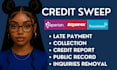 remove all negative items from your report in 48hrs charge off late payment