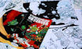 create professional comic book illustration and dynamic graphic novel art