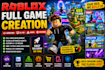 roblox full game creation full game development roblox map scripting ui obby