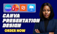 canva presentation design, powerpoint template, pitch deck design, keynote